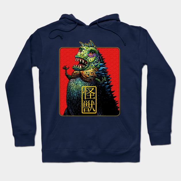 Kaiju Hoodie by ChetArt